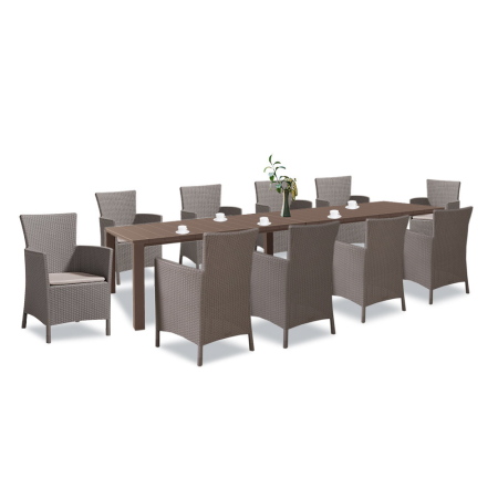 Set mobilier grădină - Curver Set de mobilier de grădină Juowa cu 10 locuri