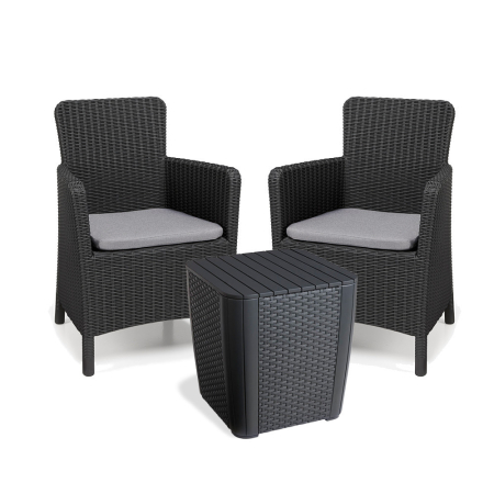Produse temporar indisponibile - Curver Set de mobilier de grădină Trenton II pentru balcon