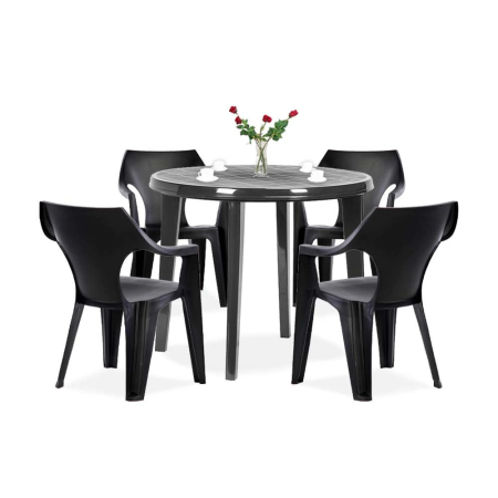 Set mobilier grădină - Curver Set mobilier de grădină 4 în 1 Lisante