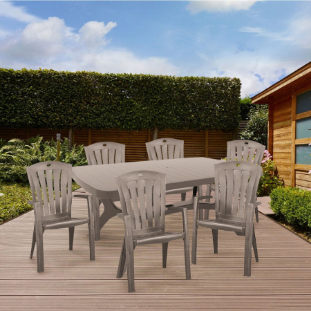 Curver Set mobilier de grădină Baltorini 6 în 1 [3]