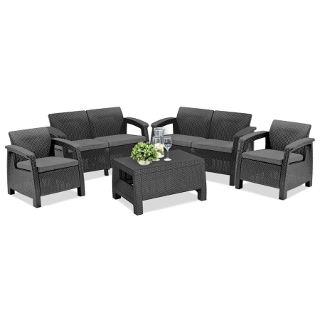 Set mobilier grădină - Curver Set mobilier de grădină Corfu Big