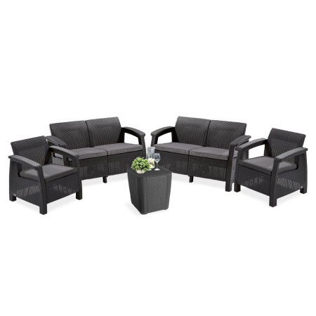 Set mobilier grădină - Curver Set mobilier de grădină Corfu Big cu masă