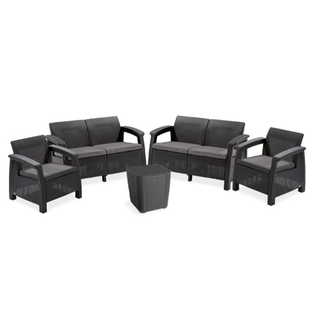 Curver Set mobilier de grădină Corfu Big cu masă [1]