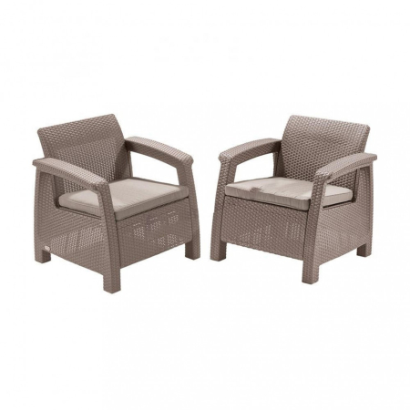 Curver Set mobilier de grădină Corfu Large II Lyon 6 în 1 [1]