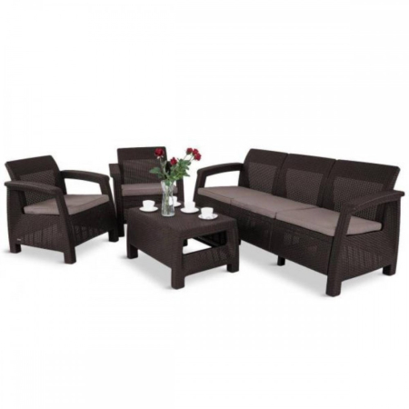 Set mobilier grădină - Curver Set mobilier de grădină Corfu Love duo