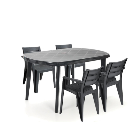 Curver Set mobilier de grădină Eljulie 4 în 1 [1]