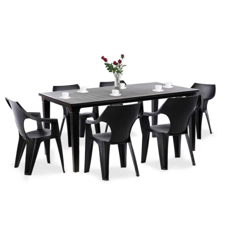 Mobilier grădină - Curver Set mobilier de grădină Fuante 6 în 1