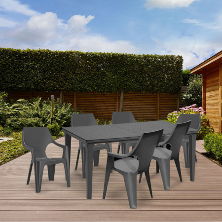 Curver Set mobilier de grădină Fuante 6 în 1 [3]