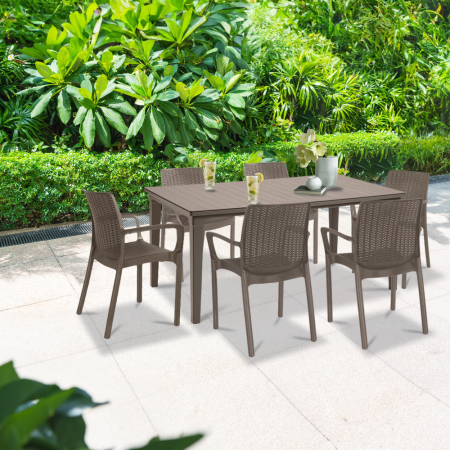 Curver Set mobilier de grădină Fubali 6 în 1 [1]