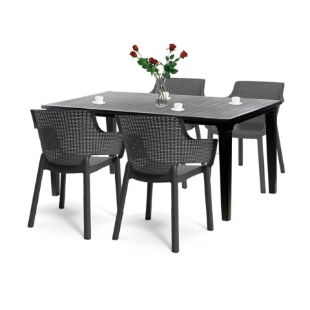 Mobilier grădină - Curver Set mobilier de grădină Fueva 4 în 1