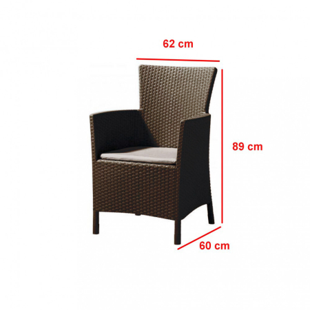 Curver Set mobilier de grădină Futura 6 în 1 [1]