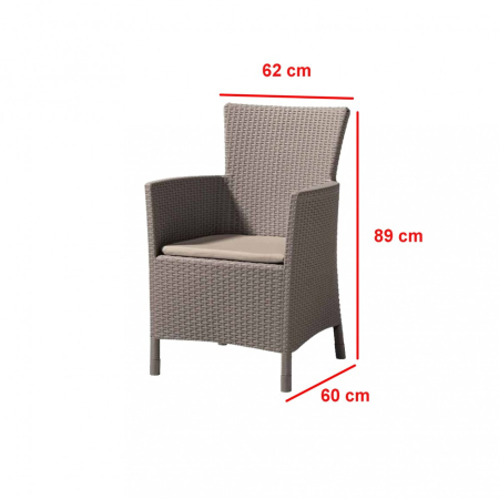 Curver Set mobilier de grădină Futura 6 în 1 [1]