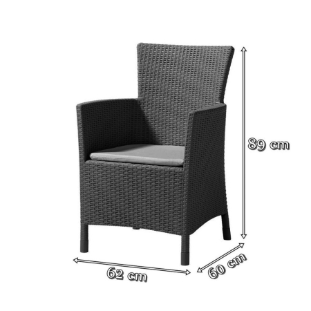 Curver Set mobilier de grădină Futurowa 4 în 1 [3]