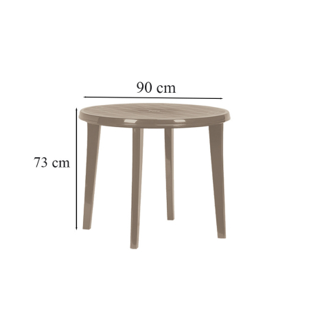 Curver Set mobilier de grădină Likola 4+1 cappuccino [2]