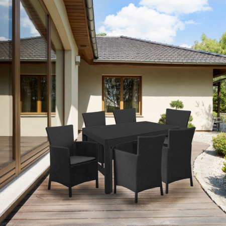 Curver Set mobilier de grădină Liowa 6 în 1 [4]