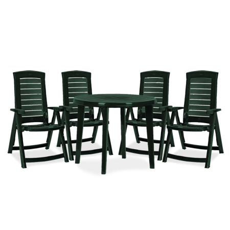 Curver Set mobilier de grădină Lisaro 4+1, verde [1]