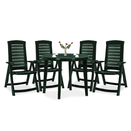 Produse temporar indisponibile - Curver Set mobilier de grădină Lisaro 4+1, verde