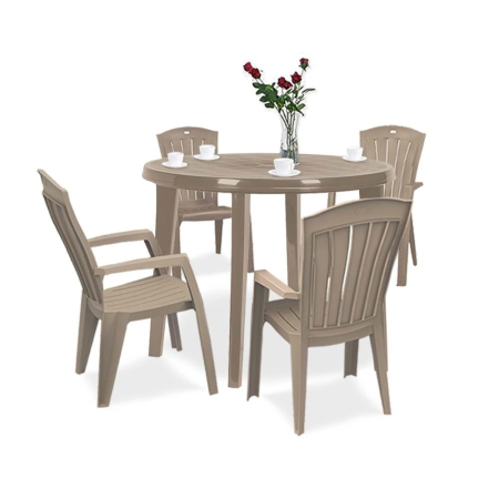 Set mobilier grădină - Curver Set mobilier de grădină Lisorini 4 în 1