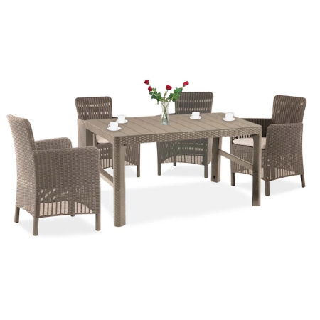 Mobilier grădină - Curver Set mobilier de grădină Lyton 4 în 1