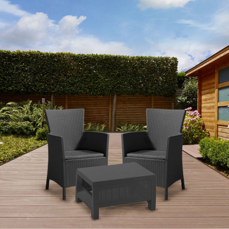 Curver Set mobilier de grădină pentru balcon Corowa [3]