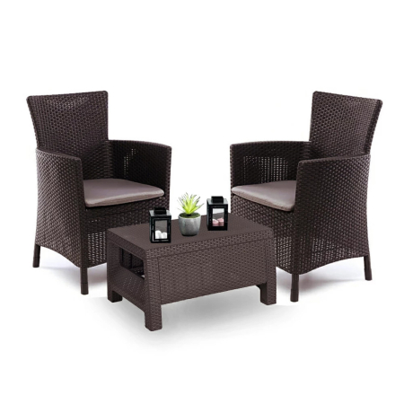 Mobilier grădină - Curver Set mobilier de grădină pentru balcon Corowa