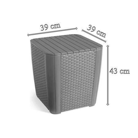 Curver Set mobilier de grădină pentru balcon Iowa II cu masă [6]