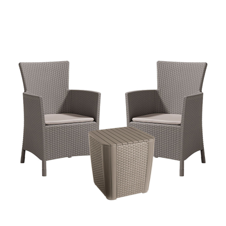 Set mobilier grădină - Curver Set mobilier de grădină pentru balcon Iowa II cu masă