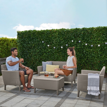 Curver Salemo Big duo set de mobilier de grădină cappuccino [1]