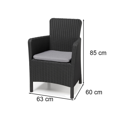 Curver Set mobilier de grădină Trenton Balcon cu masă Vigo [3]