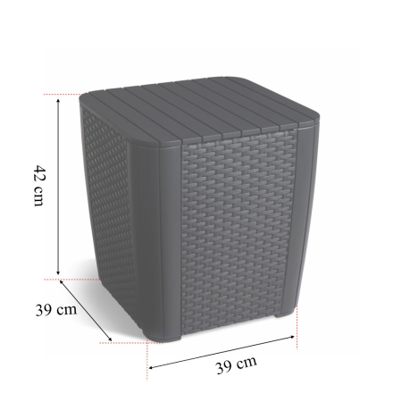 Curver Set mobilier de grădină Trenton pentru balcon [5]