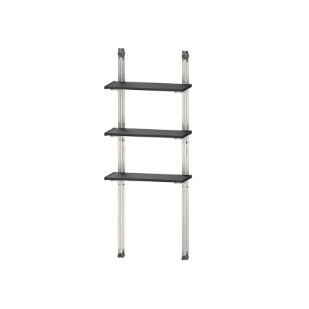 Produse temporar indisponibile - Curver Set rafturi metalice cu 3 rafturi 70 cm