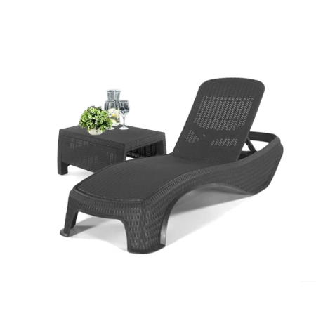 Produse temporar indisponibile - Curver Set șezlonguri de grădină Atlantic cu masă Corfu