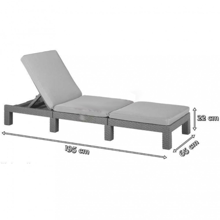 Curver Șezlong Daytona [1]