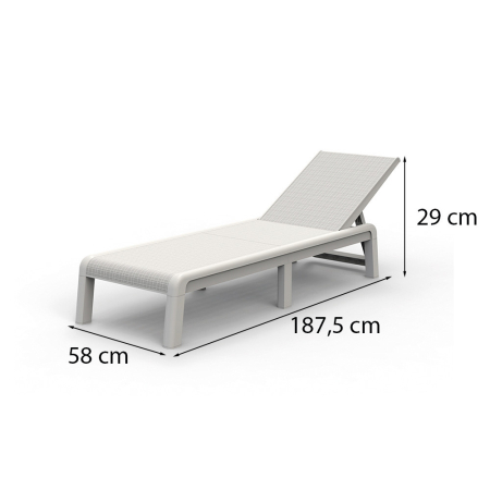 Curver Șezlong din plastic Mallorca [2]