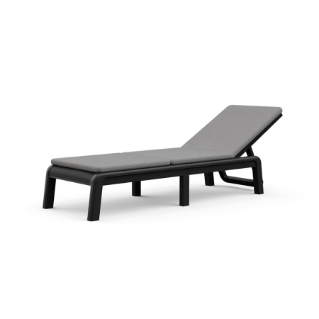 Curver Șezlong Formentera din plastic cu pernă [0]