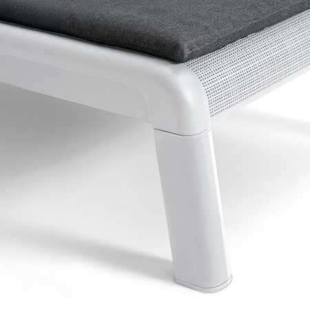 Curver Șezlong Mallorca din plastic cu pernă [3]