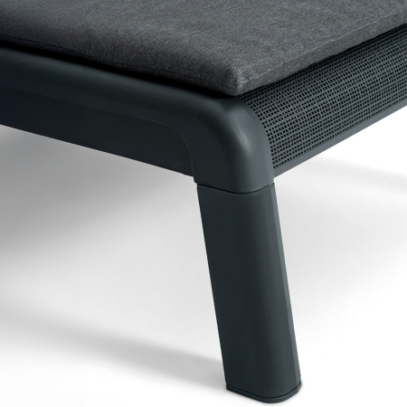 Curver Șezlong Mallorca din plastic cu pernă [3]