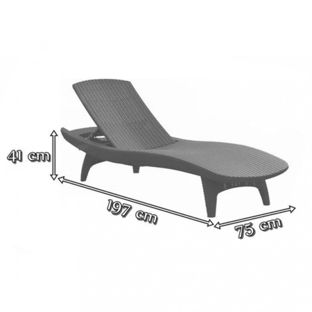 Curver Șezlong Pacific [1]