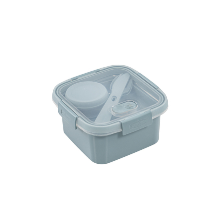 Produse temporar indisponibile - Curver To Go Lunch kit 4-in-1 cutie de prânz pătrată 1,1L