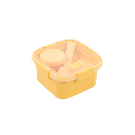 Curver To Go Lunch kit 4-in-1 cutie de prânz pătrată 1,1L [4]