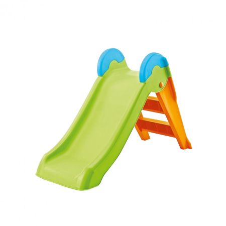 Produse temporar indisponibile - Curver Tobogan Boogie Tobogan pentru copii din plastic verde deschis/portocaliu