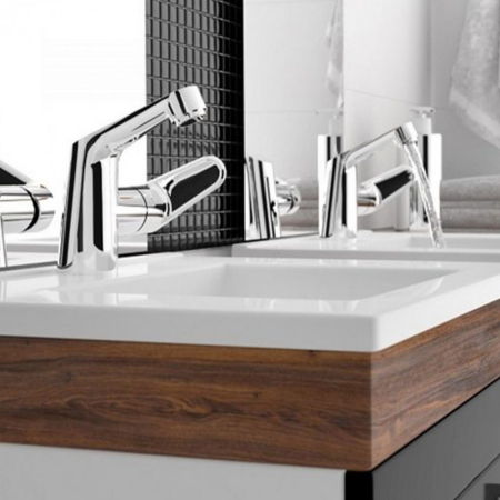 Deante Chaber robinet pentru chiuvetă cu mâner lateral, în picioare, crom [1]