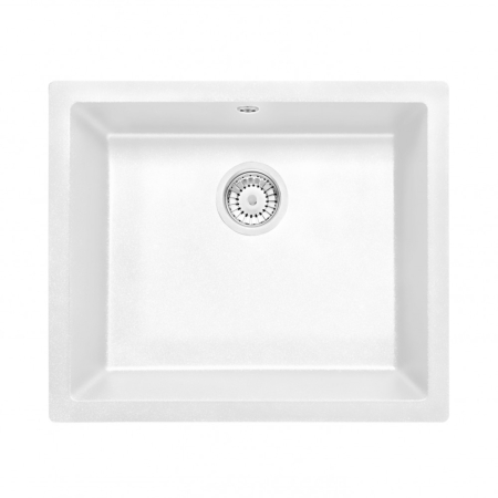 Produse temporar indisponibile - Deante Chiuvetă din granit CORDA FLUSH, 1 cuvă, alabastru, 550 x 460 mm