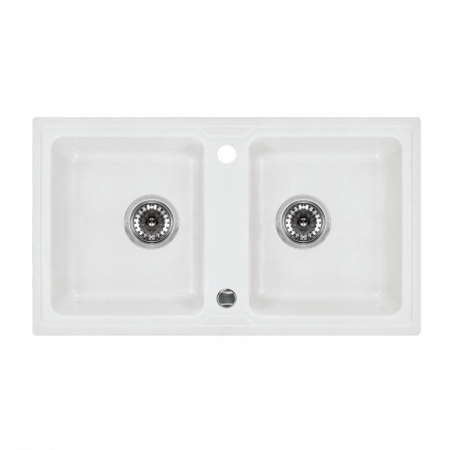 Deante Piscină Zorba 2 + scurgere automată alabastru [0]