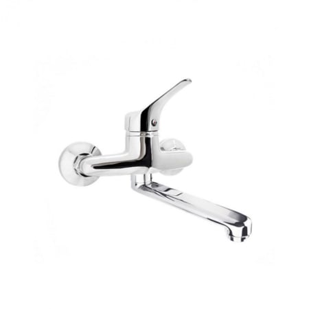 Produse temporar indisponibile - Deante Robinet de perete pentru chiuvetă Joko, monocomandă, crom