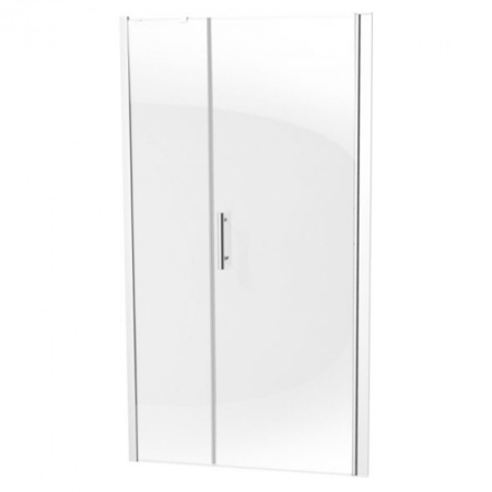 Produse temporar indisponibile - Deante Ușă de duș Moon, sticlă transparentă, profil cromat, 120x200 cm