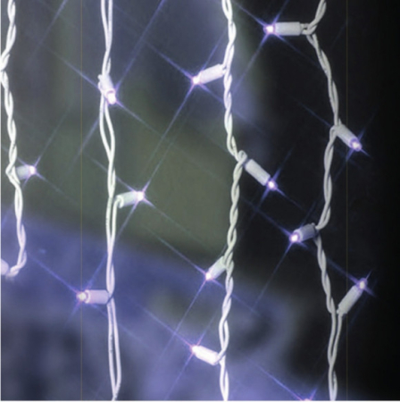 Produse temporar indisponibile - DekorTrend Cortină de lumină cu LED-uri pentru interior și exterior în alb rece