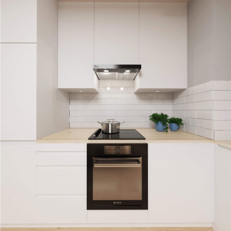 Focus Hotă de bucătărie încorporată MODO neagră 80 W [3]