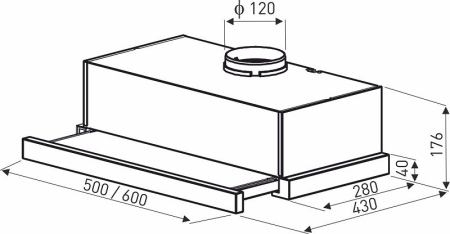 Focus Hotă de bucătărie Treviso [1]