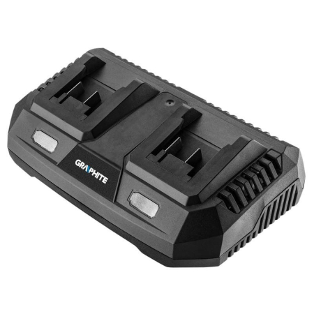 Produse temporar indisponibile - Graphite Încărcător cu două baterii pentru sistemul cu o singură baterie energy+, Graphite